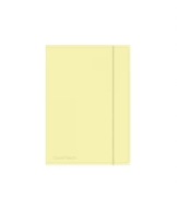 COOLPACK PASTELOVÝ ZLOŽKA S GUMA A4 - PRÁŠKOVÁ ŽLTÁ