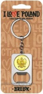 Otvárač na kľúčenky I Love Poland