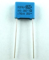 RIFA fólia 0,047uF 47nF 20% 300V AC 10ks