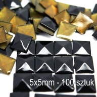 Pyramídy Thermojet Jets Black 5mm 100ks
