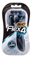 Bic FLEX 4 COMFORT JEDNORÁZOVÝ CLIVERS 3 ks.