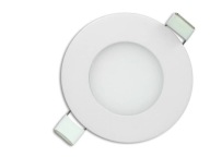 Plochý SLIM LED 3W panel so studenou farbou pre zavesený strop