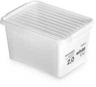 KRABIČKA PLASTOVÁ NÁDOBA 2 L s viečkom bi