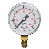 MANOMETER 63MM RADIÁLNY M12 60 BAR TLAK SPOD