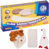 Astra SAMOTVRDZUJÚCA HLINA 460 g biela