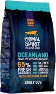 PRIMAL SPIRIT Oceanland 65% čerstvý dospelý pes 1kg