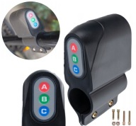 BICYKLOVÝ ALARM NA RÁME ZÁMKU BEZPEČNOSTNÝ KÓD MOTOR BICYKLE SKÚTER