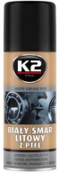 K2 - BIELY LÍTIOVÝ TUK S PTFE TEFLÓNOM - 400 ml