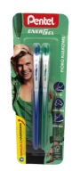 EnerGel RALLBALL PEN x2 GREEN BLUE BL437