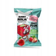 ZAJÍČIK NINJA Ovocná maškrta pre deti FRUIT FLUK jablko jahoda 15g