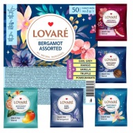 Bergamot Black Tea Assorted Lovare 50 kusov 5 príchutí Delicious