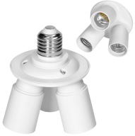 Virone Adapter Splitter Adaptér pre svetelné zdroje E27 Úzke