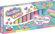 BAMBINO PLASTICINE 12 + 1 COL PASTEL MAJEWSKI