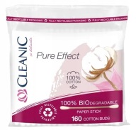 Vatové tyčinky Cleanic Pure Effect 160 ks.