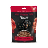 Fitmin Dog Cat Mrazom sušená hovädzia pochúťka, mrazom sušené hovädzie mäso a mäso 30g