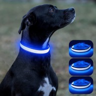 LED OSVETLENIE PRE PSA A MAČKY, MODRÁ, 52CM