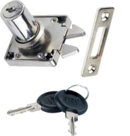 Nábytkový zámok pre žalúziové a posuvné dvere 19/22 mm SISO X855