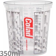 10 x COLAD nádoba na miešanie laku na nechty so stupnicou 350 ml