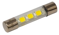 Axiálna LED žiarovka 6,3V trubicová 6 x 31 mm