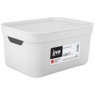 DECO Box JIVE kôš s vekom, 5l, ROTHO