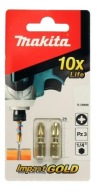 Bit Tip PZ3 25mm 2ks Makita B-28466 pre XTT IMPACT GOLD skrutkovač