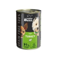 Super Beno Krmivo pre psov hryzenie v omáčke TURECKÁ LIGHT 415g KONZERVY