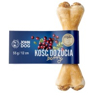 JOHN DOG BERRY BONE HOVÄDZIE BALAK A BRUSNICE 12cm VYČISTÍ ZUBY VÁŠHO PSA