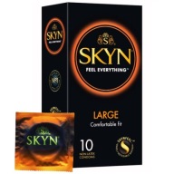 UNIMIL SKYN VEĽKÉ KONDÓMY 10 ks nelatexové zväčšené