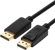 KÁBEL 2x PORT DISPLEJA-PORT DISPLEJA 4K 60Hz 1,8m TV MONITOR SILNÝ