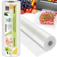 SILNÁ vrúbkovaná fólia pre vákuovú zváračku NÁRUK 15cm ROLKA 6m 15x600