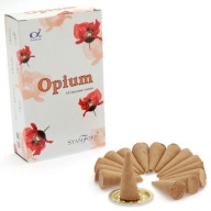 Indické kónické vonné tyčinky OPIUM 15 ks Stamford