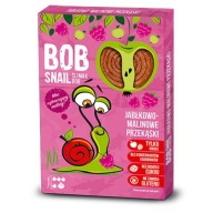 BOB SNAIL Ovocný snack jablko malina 60g
