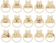 Macrame bauble base Záložka s názvom sviatku