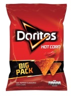 Doritos Hot Corn NACHOS s príchuťou feferónky