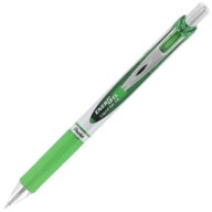 PENTEL automatické gélové guľôčkové pero, zelený atrament