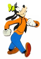 DISNEY DEKORÁCIA NA STENU - GOOFY MAL