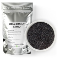 ČIERNY SEZAM, lúpaný, na sushi, 100g