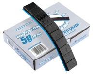 Fivestars Edgy Black lepené závažia 5g 20 pásikov