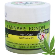 Konopná masť na psoriázový ekzém AZS na úľavu od bolesti
