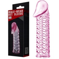 Rukáv na penis, ružový TPR BAILE