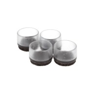 Ochranné kryty s plsťou, priemer 25 mm, 4 kusy