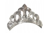 TIARA DIADEM SEQUIN KRÁĽOVNÁ PRINCEZNÁ