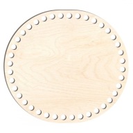 Mojžiš základný košík dno 20x22cm oválna preglejka