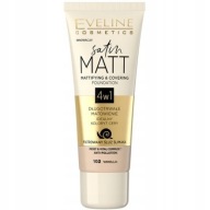 Eveline Satin Matt Mattifying foundation Vanilla 102