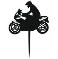 PLEXI figúrka motocyklistu Speeder Topper