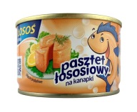 Lososová paštéta na chlebíčky 160g Losos