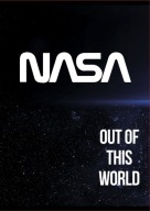 GRID NOTEBOOK A5 60 STRÁN NASA UNIPAP-0841