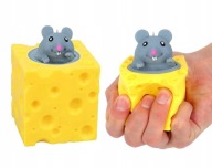 MOCHI SQUISHY SYROVÁ MYŠ GNIOTEK ANTISTRESOVÁ MYŠ