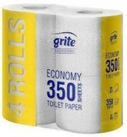 GRITE ECONOMY toaletný papier 350 listov, 4 ks.