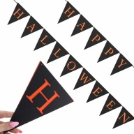 Halloweensky banner Dekoratívne girlandové párty dekorácie
